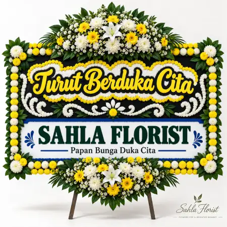 Papan Bunga Duka Way Halim